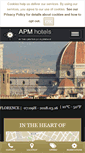 Mobile Screenshot of apmflorencehotels.com